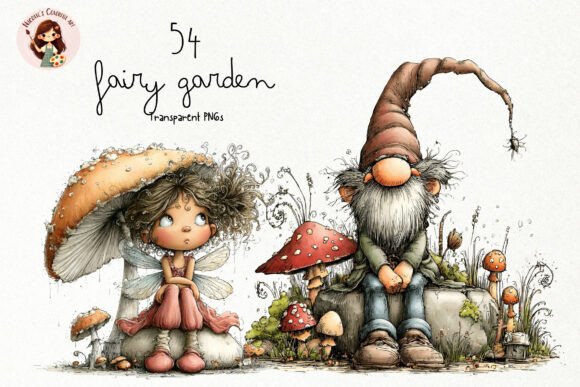Evaluating the Fairy Garden PNG Clipart Set for Creative Projects