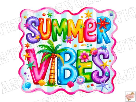 Ignite Your Creative Projects with Vibrant Summer Vibes PNG Designs