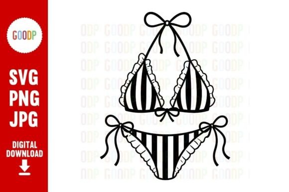 Striped Bikini Summer Beach SVG: A Practical Guide for Creators and Small Business Owners
