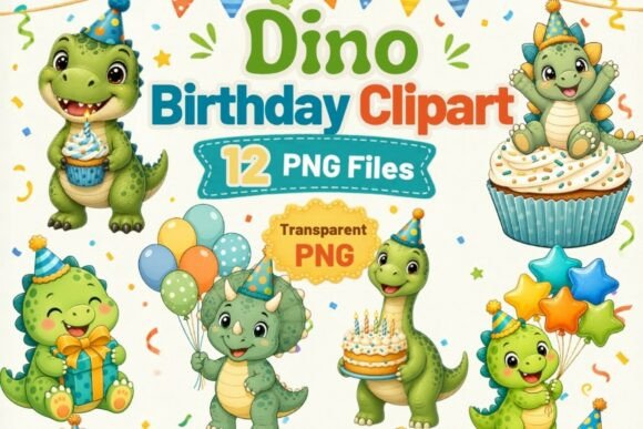 Unleashing Creativity with Dino Birthday Clipart PNG: The Ultimate Guide to Party Design